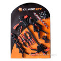 22PCS Clamp Set in Double Blister Packaging
